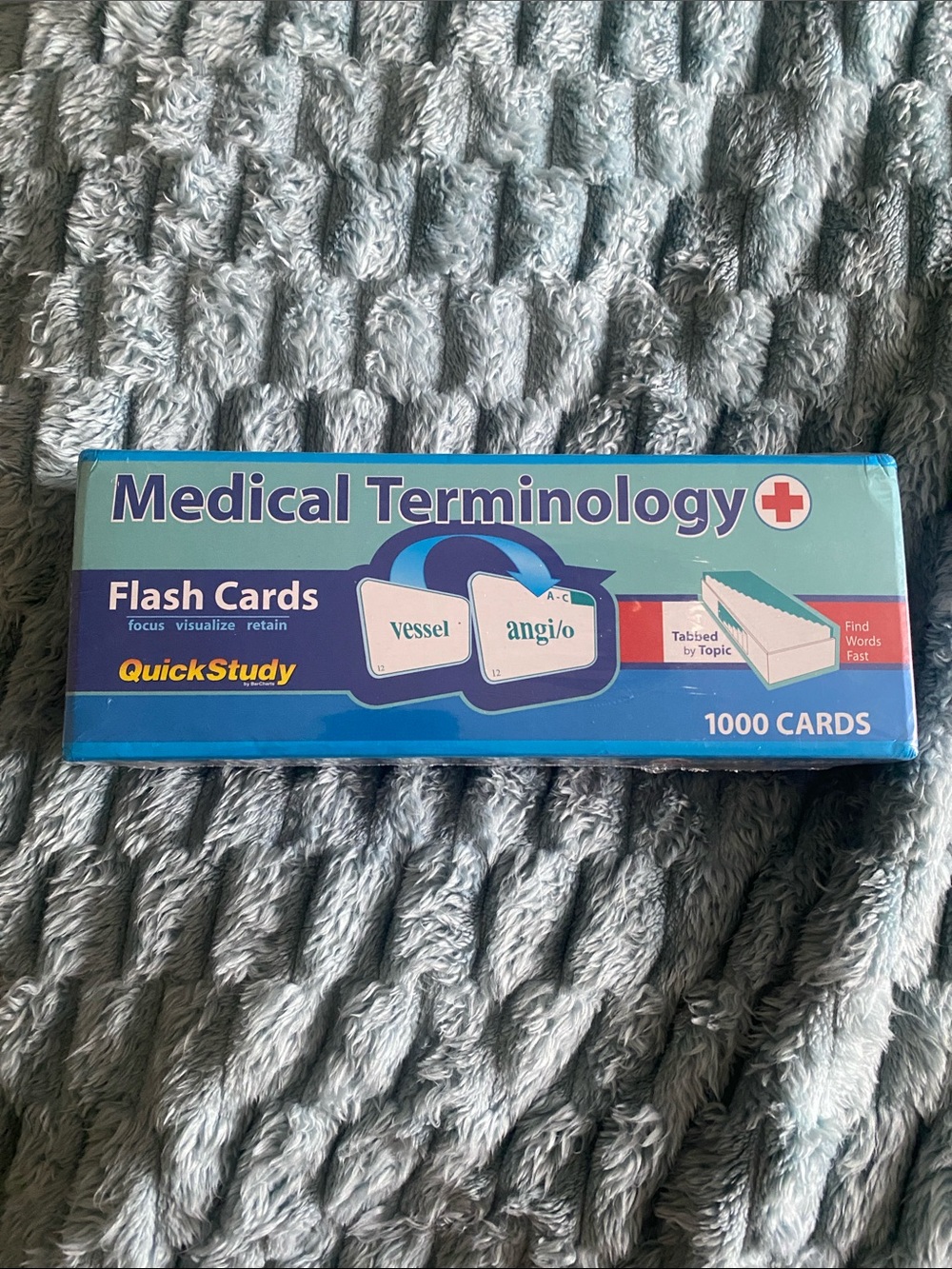 Medical Terminology 1000 Flash Cards - QuickStudy Brand New in Sealed Box - 2025